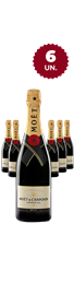 1 caixa - Champagne Moet Chandon Brut Imperial